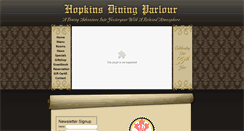 Desktop Screenshot of hopkinsdining.com